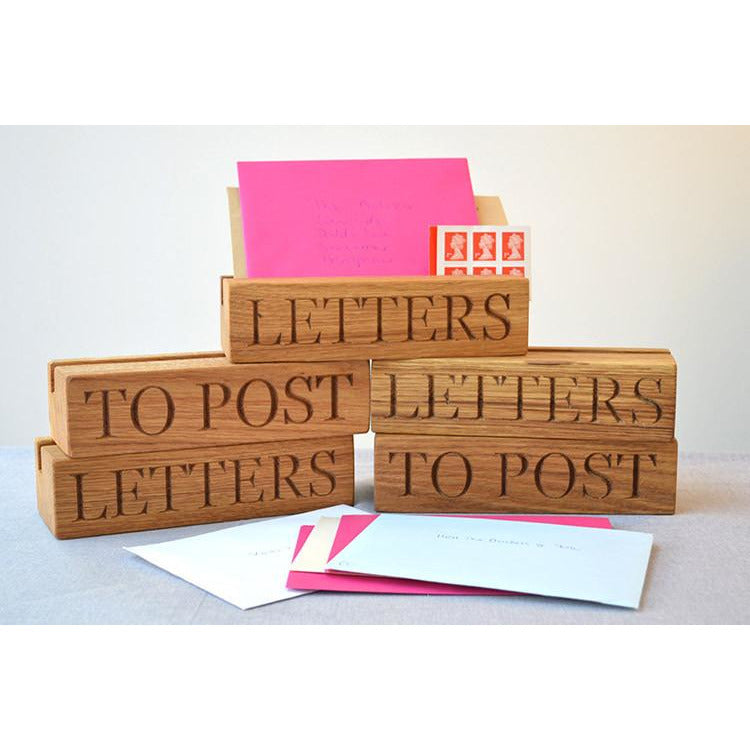 Theme Letter Rack Oak Letter Rack – FromTheOakTree