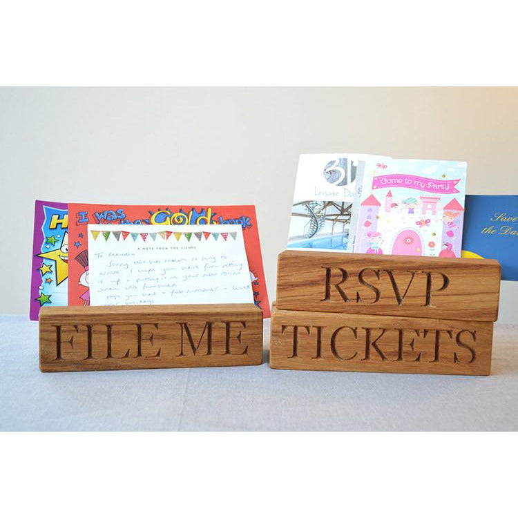 Theme Letter Rack Oak Letter Rack – FromTheOakTree