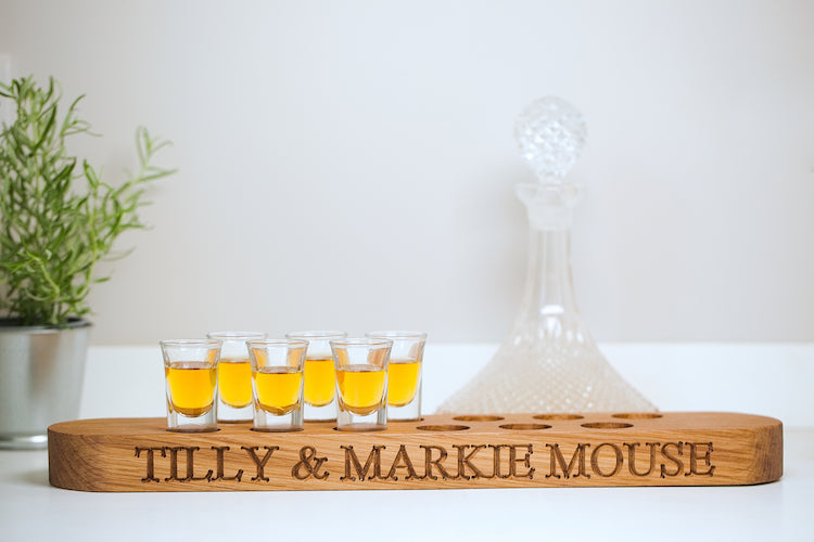 Shot Glass Tray FromTheOakTree